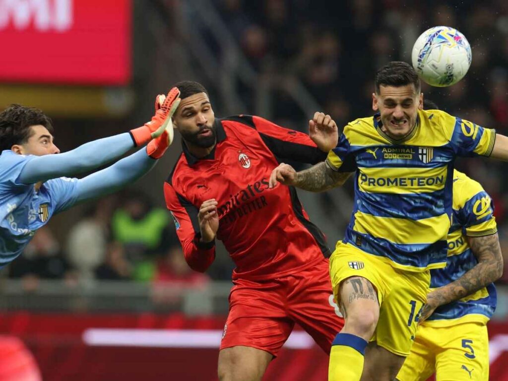Milan-Parma 0-0 (45'): paura per Loftus-Cheek. Pulisic sfiora il gol