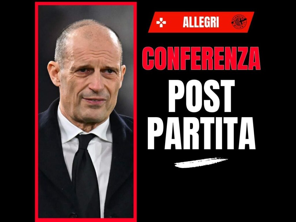 Allegri AC Milan conferenza post-partita Pisa-Milan 13 febbraio 2026