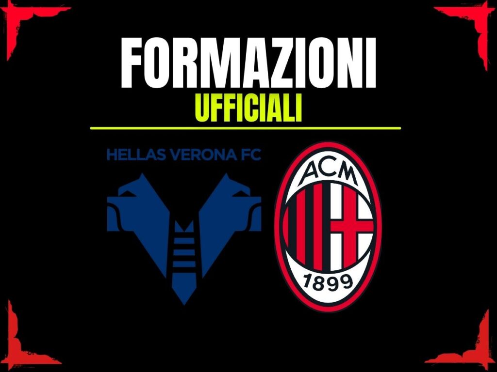 Primavera, formazioni ufficiali di Verona-Milan: Renna con Lontani e Scotti