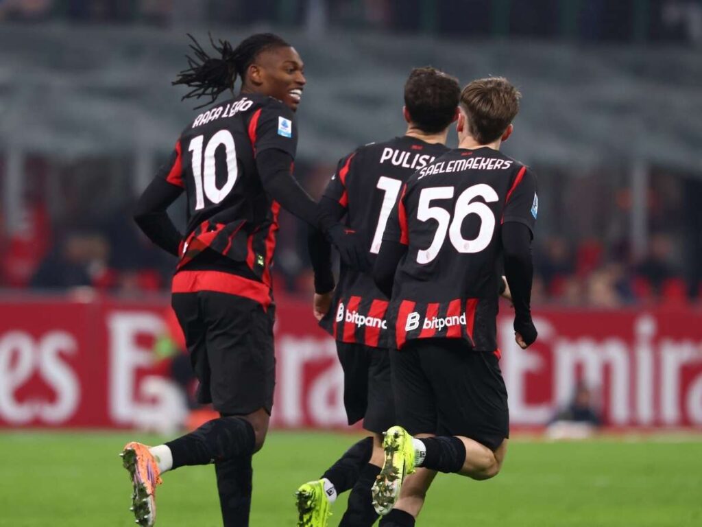 Verso Pisa-Milan: il punto sulle condizioni di Leao ,Pulisic e Saelemaekers