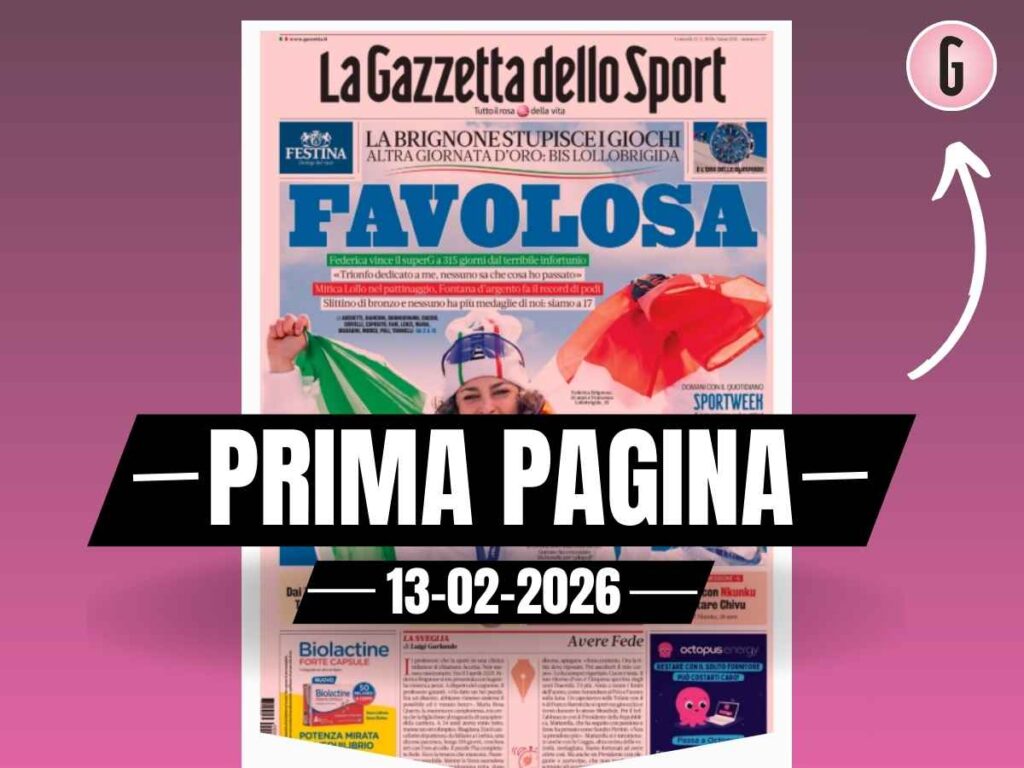 Prima pagina Gazzetta dello Sport: "Il Milan all'assalto con Nkunku"