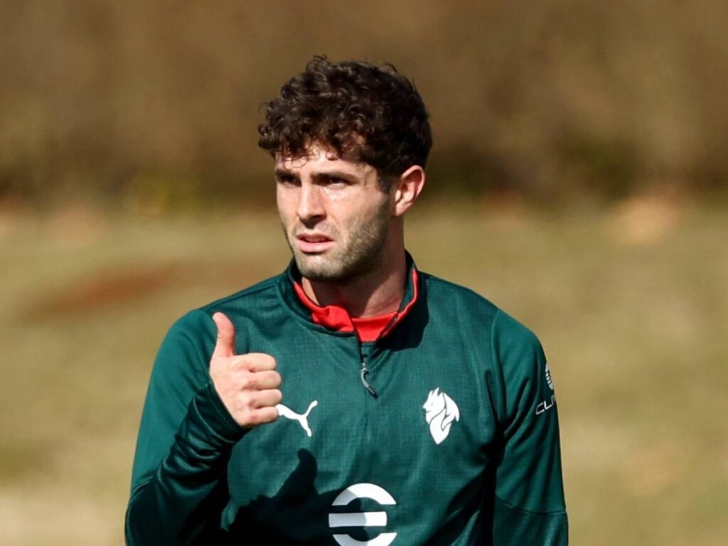 Milan, Allegri riabbraccia Pulisic: lo statunitense è disponibile per la trasferta di Pisa