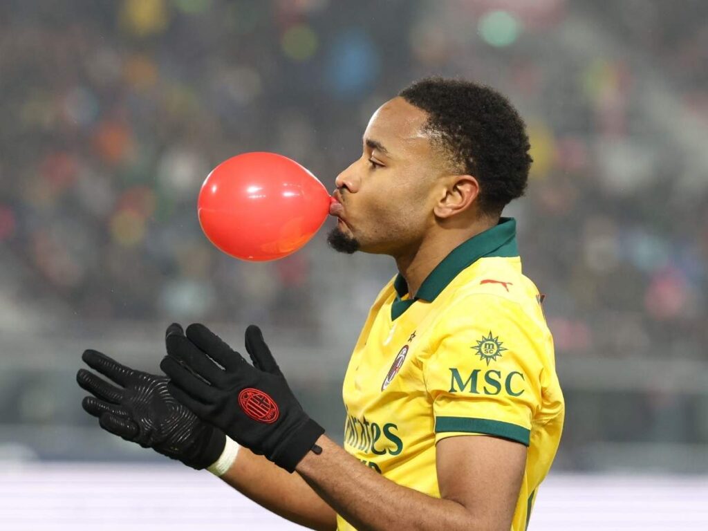 Milan, Nkunku: "L'esultanza con il palloncino? È per mio figlio: gli piace molto e continuo a farla"