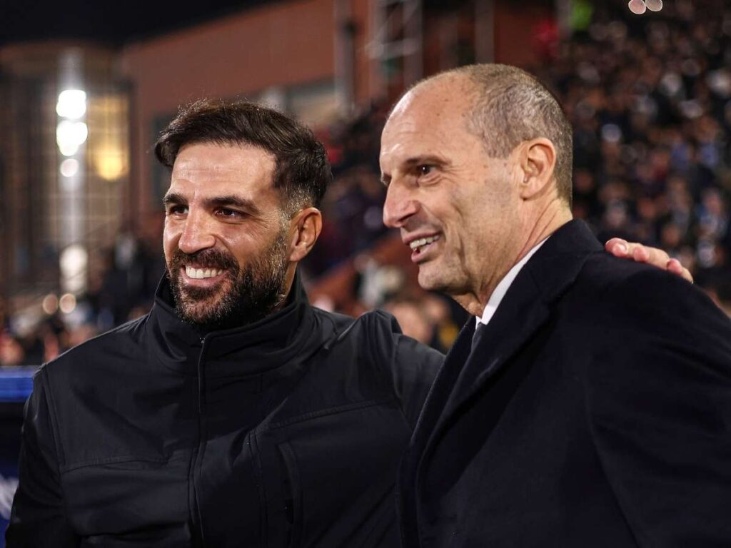 "Meglio 1 giorno da Fabregas che 100 da Allegri". A Como lo striscione