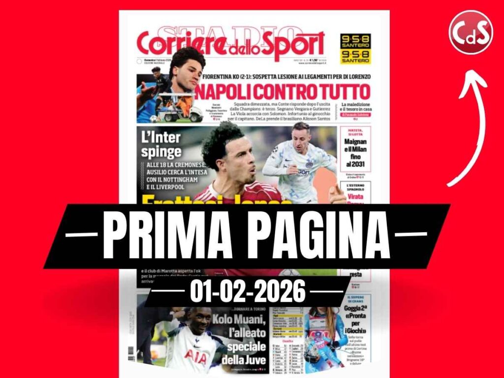 Prima pagina Corriere dello Sport: "Maignan e il Milan fino al 2031"