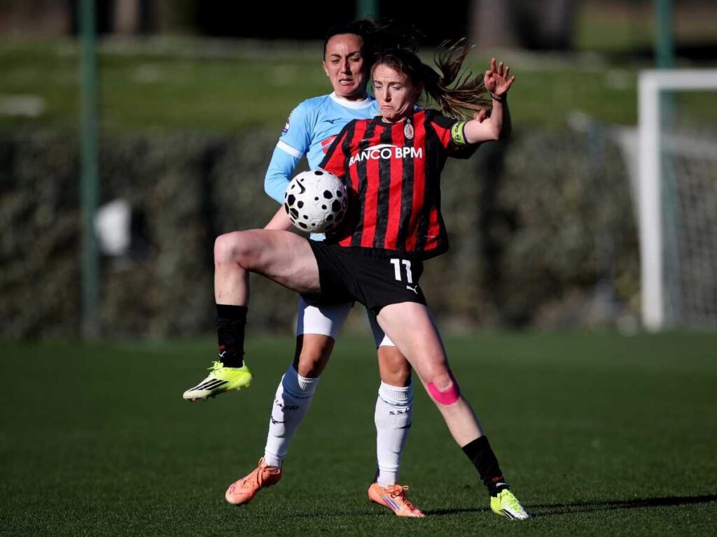 Milan Femminile, ancora niente vittoria: con la Lazio finisce 2-2
