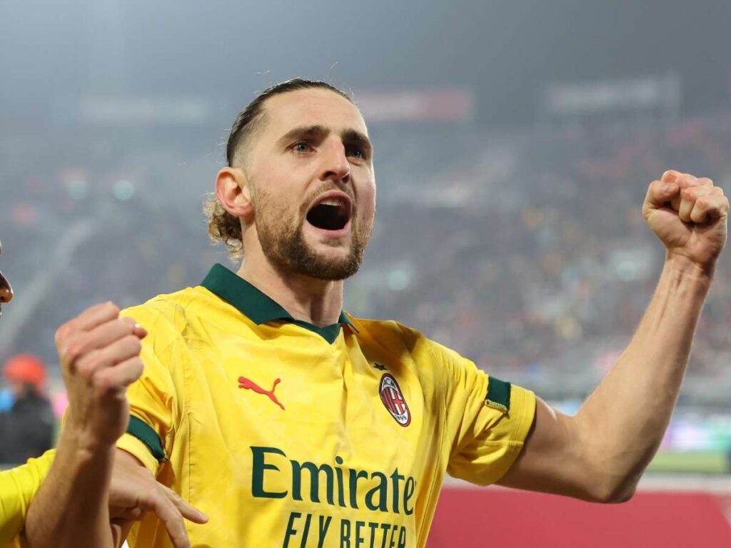 Rabiot è l'MVP di Bologna-Milan: il 'Duca' trascinatore rossonero