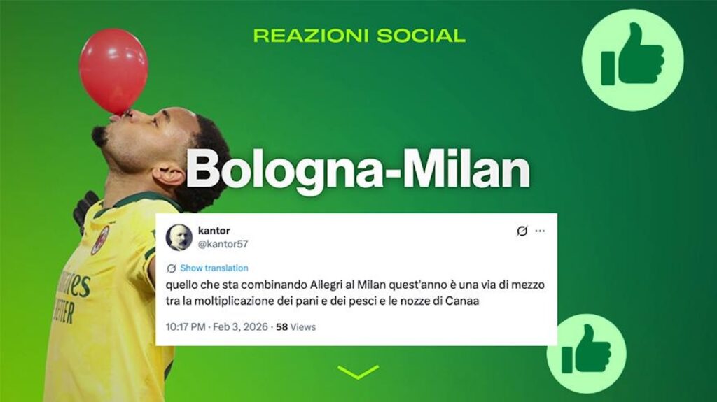 "Fofana in versione Kessie": le più belle reazioni social a Bologna-Milan 0-3
