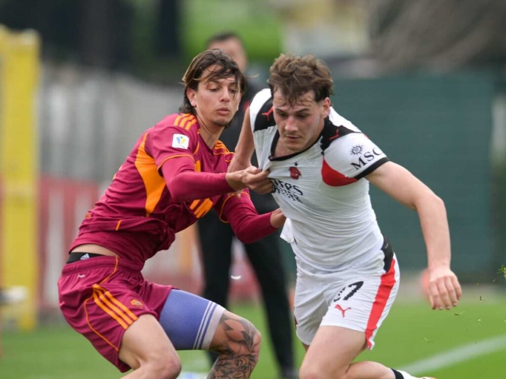 Milan Primavera, passi indietro nella proposta offensiva contro la Roma