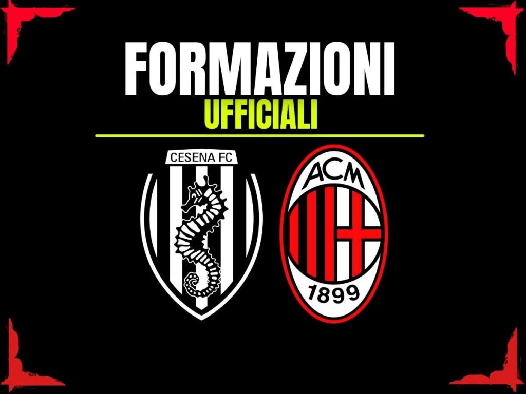 Cesena Milan Primavera formazioni ufficiali 09-03-2026