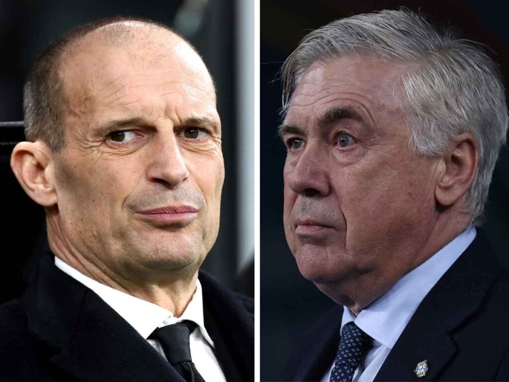 Allegri e Ancelotti