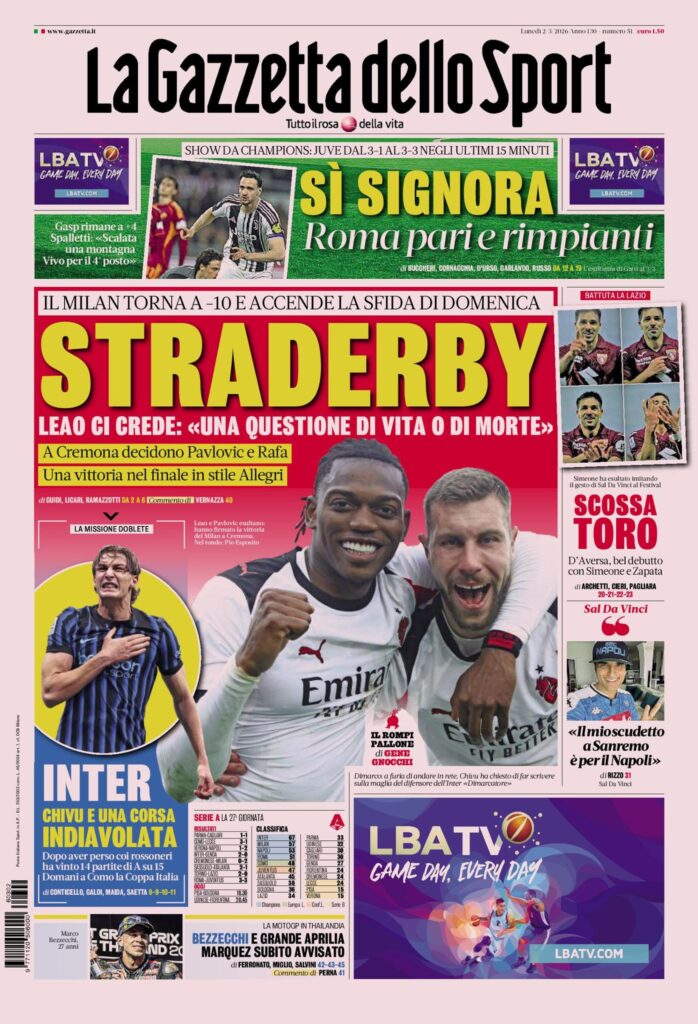 La Gazzetta dello Sport