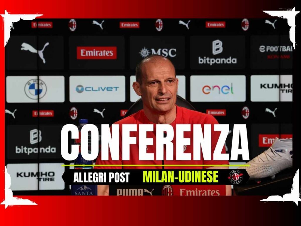 Milan Milanello conferenza allegri 11-04-2026
