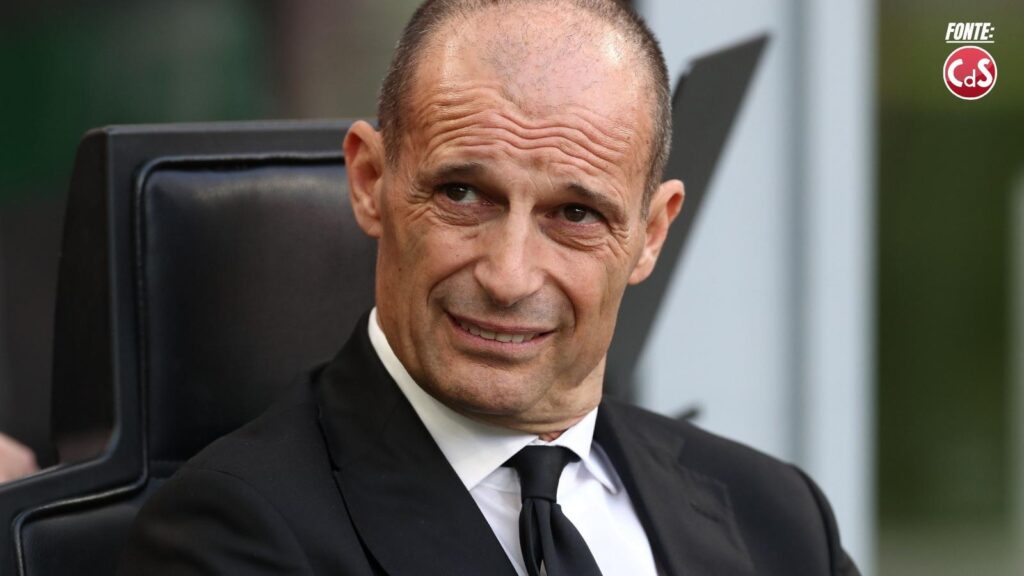 Massimiliano Allegri, allenatore AC Milan, potrebbe non restare sulla panchina rossonera nella stagione 2026-2027