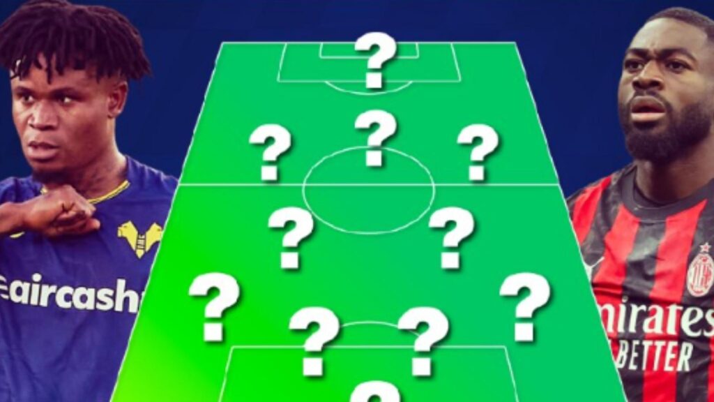 Probabili formazioni Verona-Milan: Allegri punta su Leao-Pulisic. Spazio anche ad Athekame (screen Gazzetta.it)