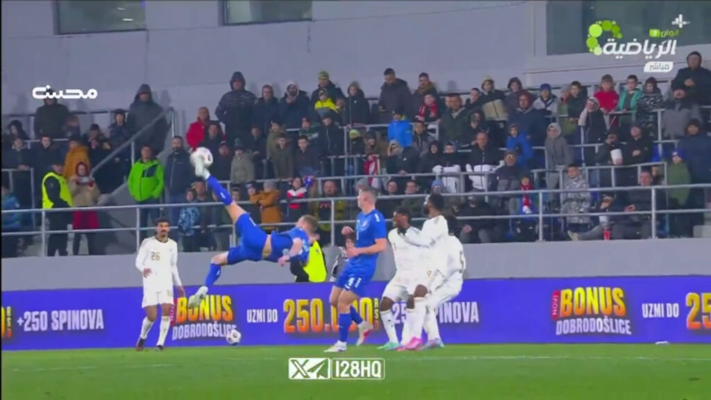 Milan, il gol in rovesciata di Pavlovic nell'amichevole tra Serbia e Arabia Saudita