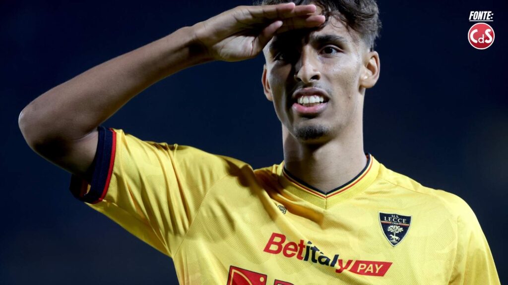 Tiago Gabriel difensore US Lecce obiettivo del Milan per il calciomercato estivo 2026