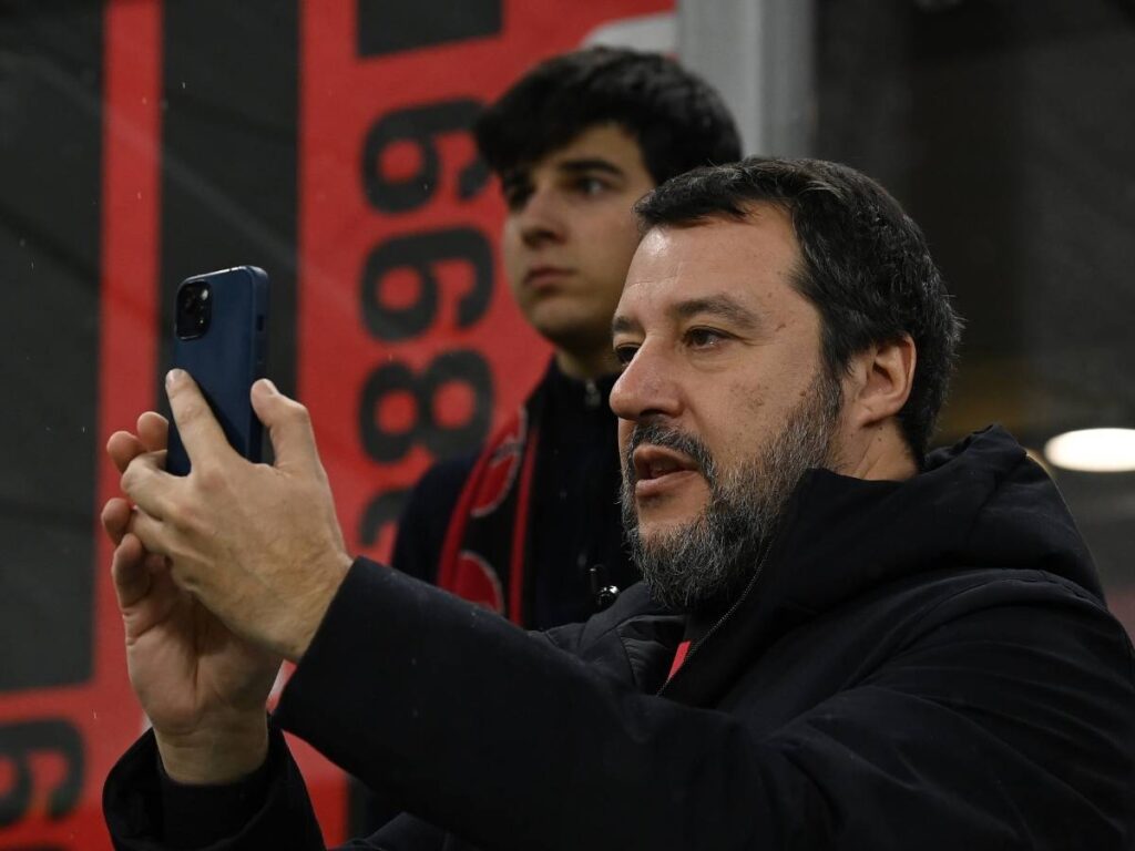 "Ridateci il Milan", l'appello di Salvini al termine dello 0-3 con l'Udinese