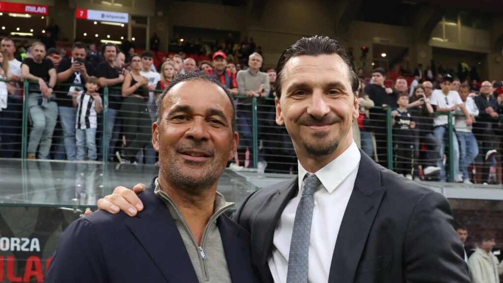 Ruud Gullit e Zlatan Ibrahimovic