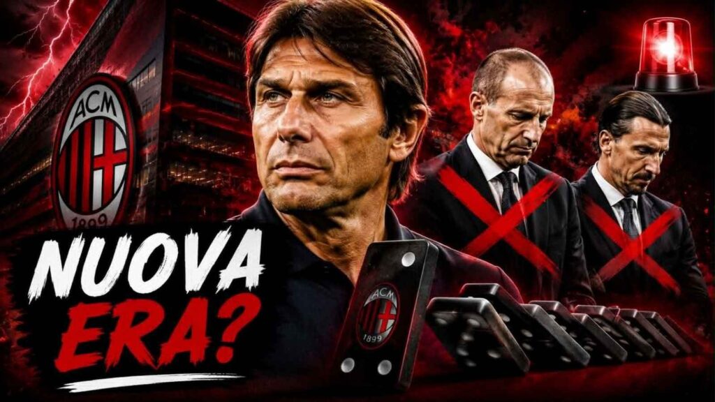 Conte al Milan al posto di Allegri?