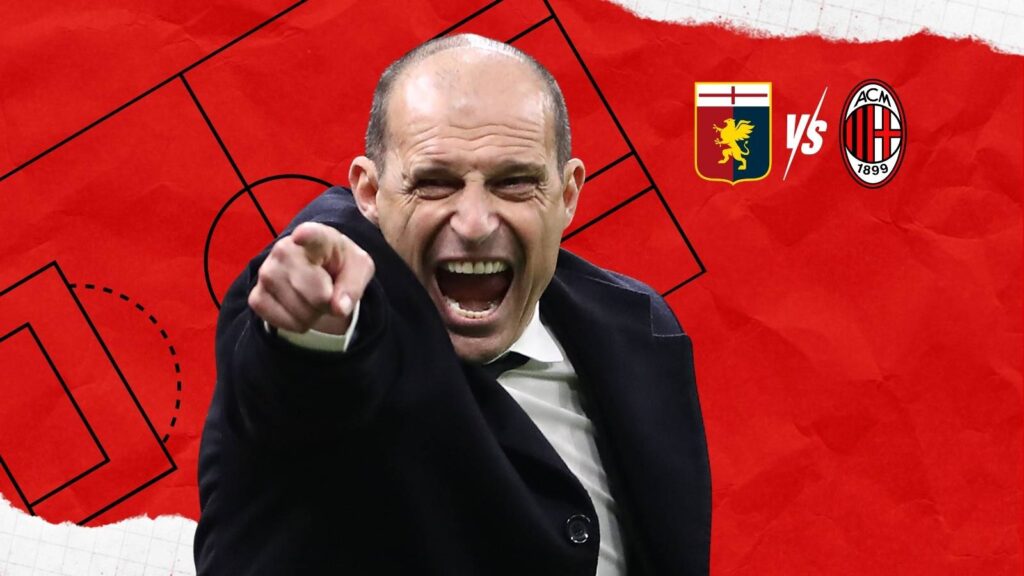 Le formazioni ufficiali di Genoa-Milan di Serie A