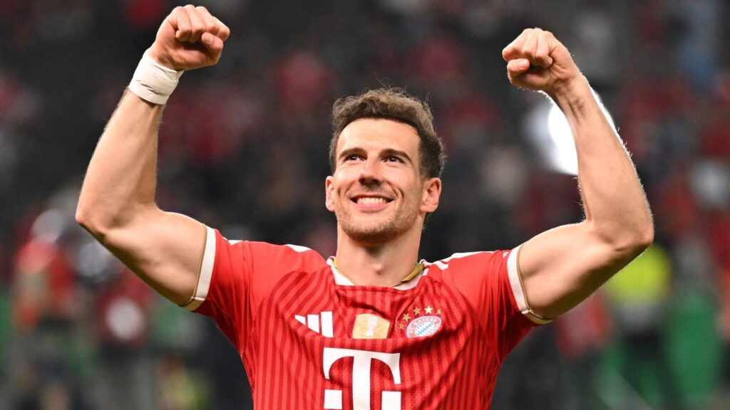 Leon Goretzka, centrocampista del Bayern Monaco, obiettivo di calciomercato del Milan per l'estate 2026