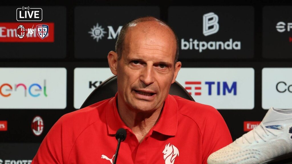 La conferenza stampa di Allegri pre Milan-Cagliari in diretta | PM Live