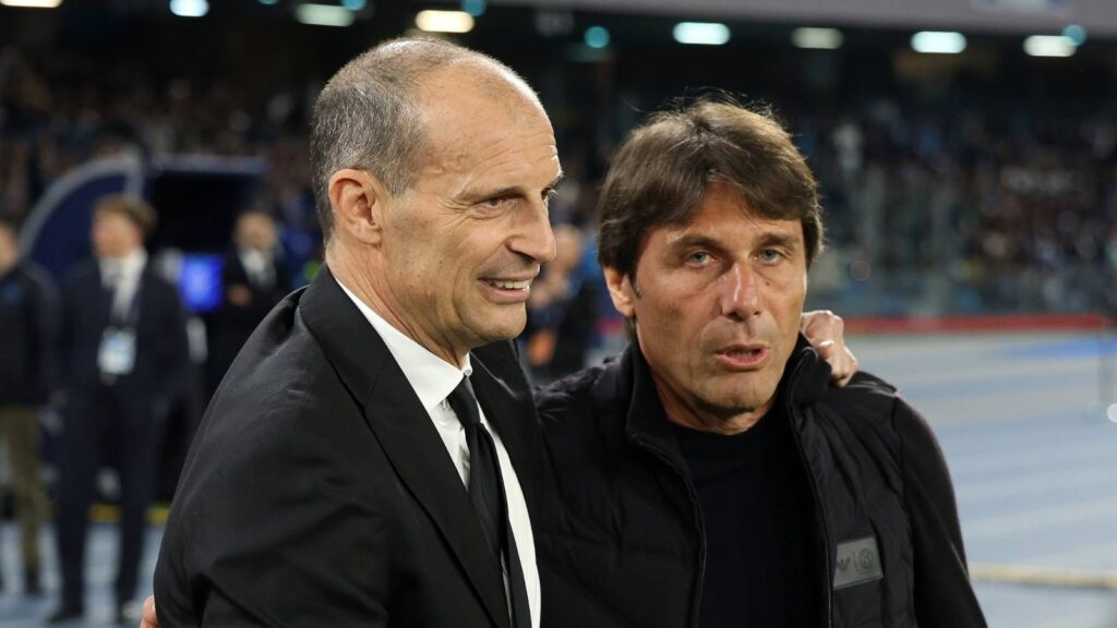 Massimiliano Allegri e Antonio Conte