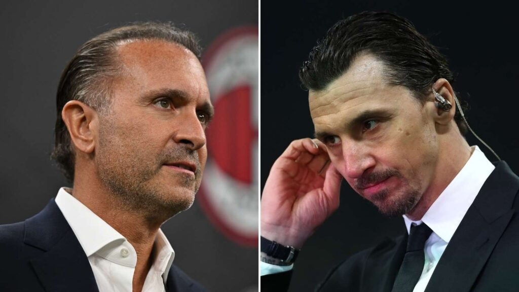 Gerry Cardinale e Zlatan Ibrahimovic