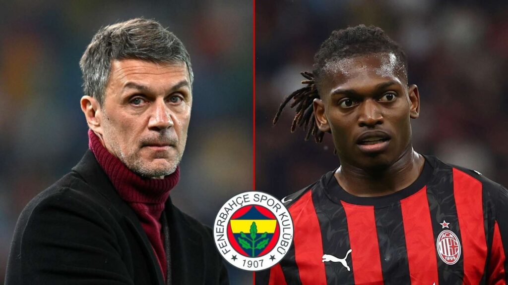 Paolo Maldini e Rafael Leao
