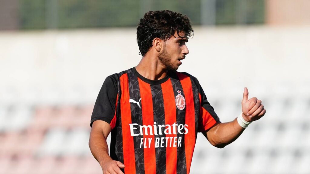Andrea Di Siena, attaccante Milan Futuro