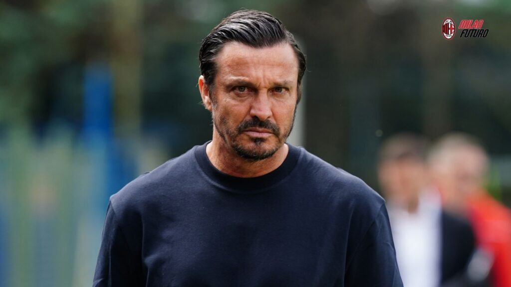 Massimo Oddo, allenatore Milan Futuro