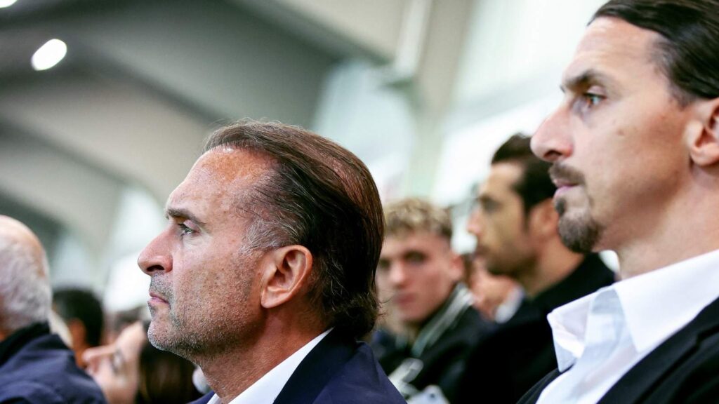 Gerry Cardinale e Zlatan Ibrahimovic