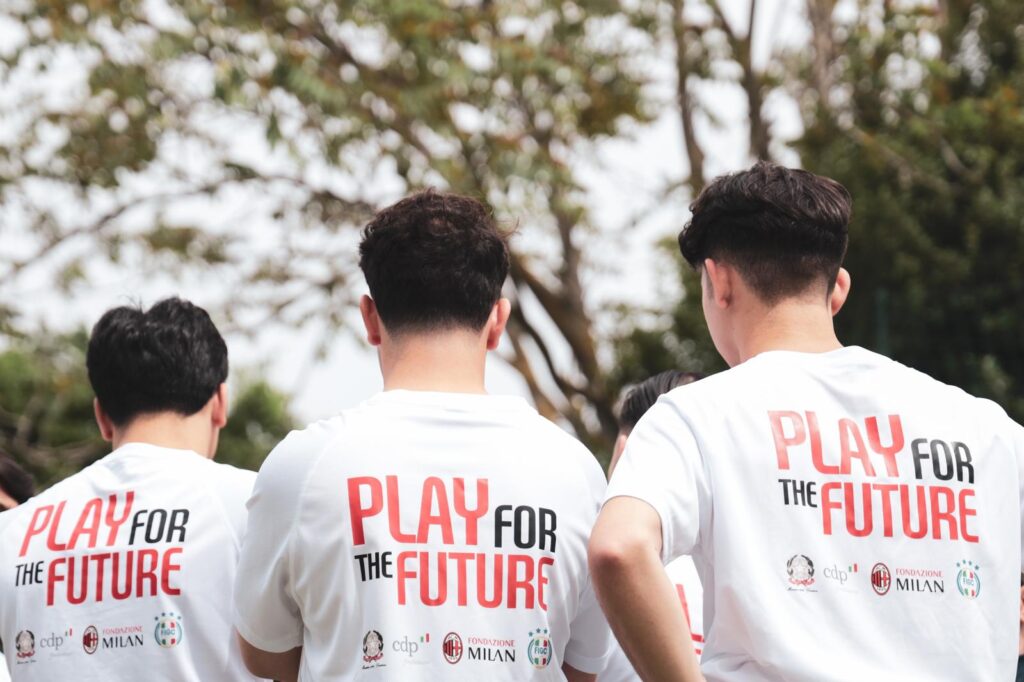 Fondazione Milan, "Play for the Future"