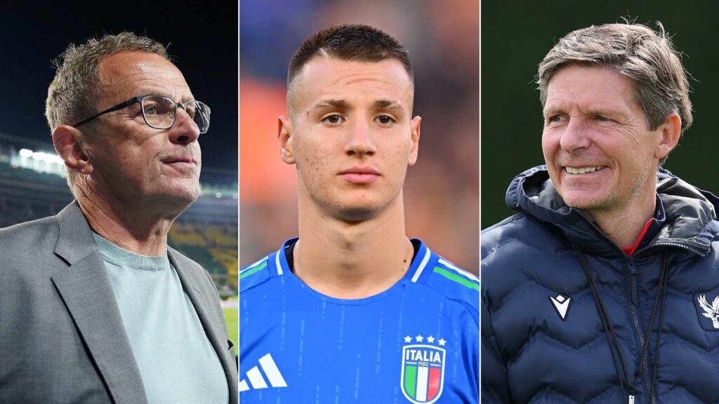 Ralf Rangnick, Francesco Camarda e Oliver Glasner