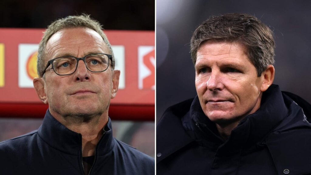 Ralf Rangnick e Oliver Glasner