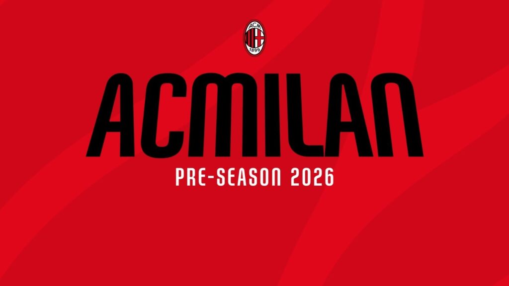 Definito il calendario delle amichevoli estive del Milan per la stagione 2026-2027