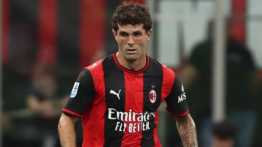 Christian Pulisic, attaccante AC Milan, dovrebbe rimanere in rossonero nella prossima stagione