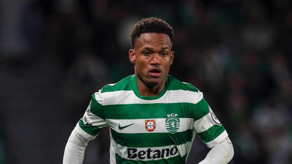 Geny Catamo, esterno d'attacco qui con la maglia dello Sporting